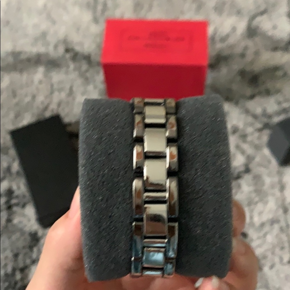Iced Out Graphite Watch - Picture 4 of 6
